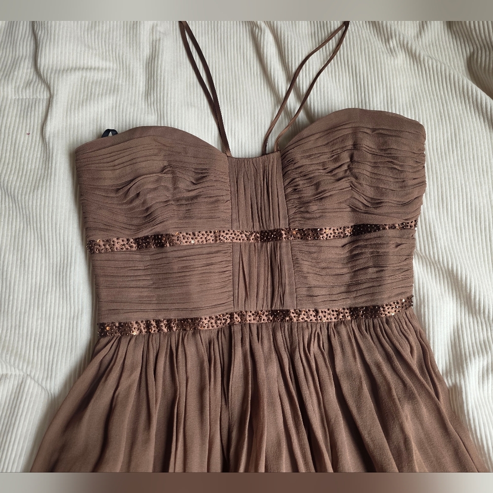 Laundry by Shelli Segal Cocktail silk Dress Sz 8 NWOT - Picture 11 of 13